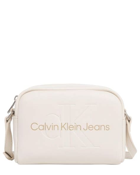 Calvin Klein Crossbody Bag In Natural Lyst UK