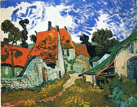 Street in Auvers-sur-Oise, 1890 - Vincent van Gogh - WikiArt.org