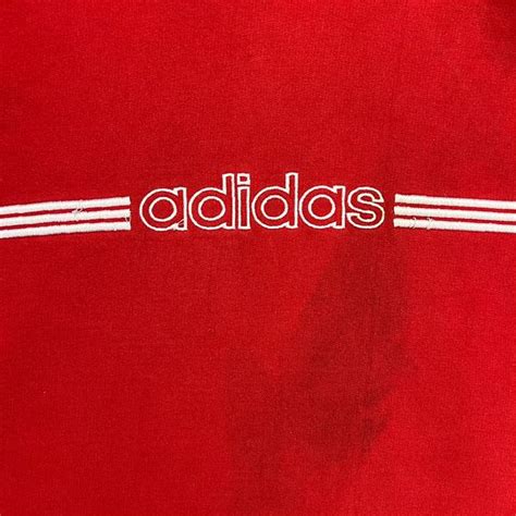 Adidas Vintage 90s Adidas Hoodie Center Logo Grailed