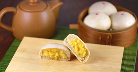 Chinese Steamed Custard Bun Recipe Yummly