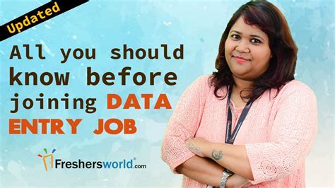 All You Should Know Before Joining A Data Entry Job Entry Level