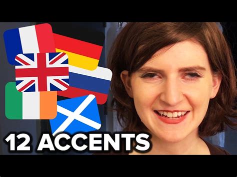 A Dialect Coach Demonstrates 12 Different Accents