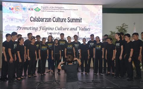 Calabarzon Region Promotes and Mainstreams Filipino Culture and Values ...