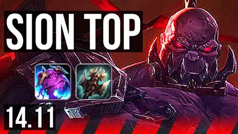 SION Vs MORDEKAISER TOP 8 1 7 900 Games NA Grandmaster 14 11