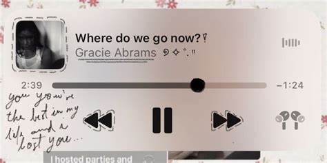 Where Do We Go Now Gracie Abrams In 2023 Pretty Lyrics Tell Me