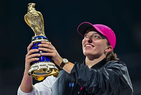 Turniej WTA w Dausze Świątek jestem naprawdę dumna z siebie Nowy