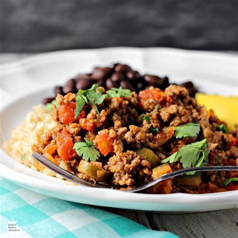 Easy Cuban Style Beef Picadillo Renee S Kitchen Adventures