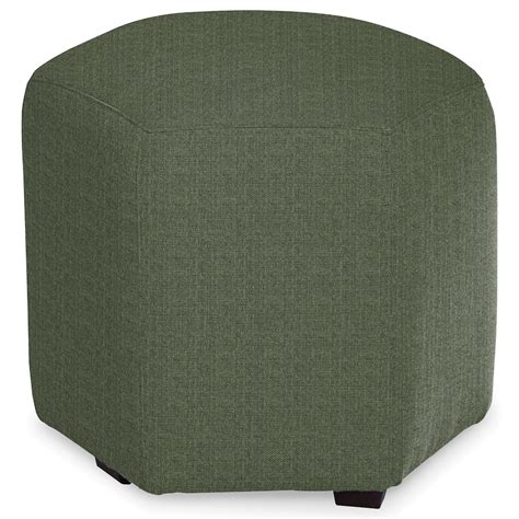 Craftmaster 043200 043200 Guest List 22 Accent Hexagon Ottoman