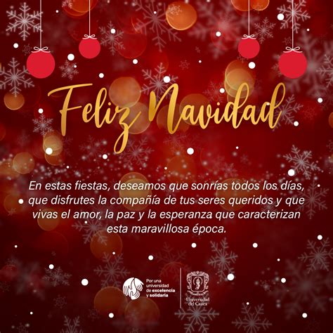 Mensajes De Navidad Y A O Nuevo De La Universidad Del Cauca