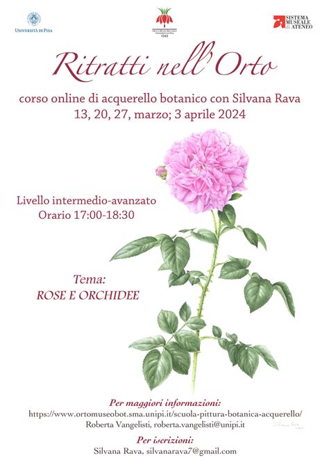 Ritratti Nellorto Corso Online Di Acquerello Botanico Con Silvana