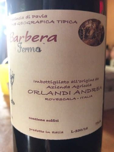 Orlandi Andrea Barbera Fermo Vivino US