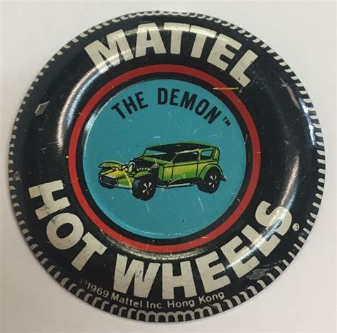 Vintage 1968 1970 Mattel Redline Era Hot Wheels Buttons Etsy