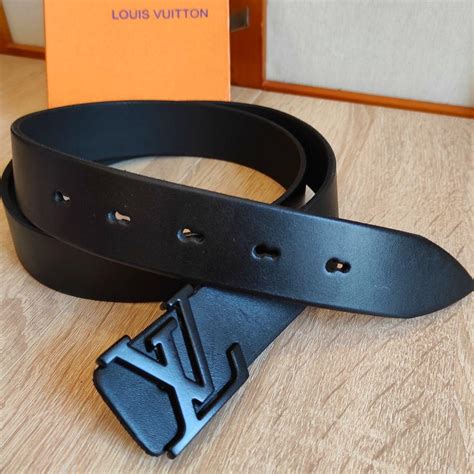 Купить Ремень Louis Vuitton кожаный черный, цена 600 ₴ — Prom.ua (ID ...