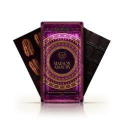 Tablette Chocolat Noir Aux Noix De P Can Maison Amaury