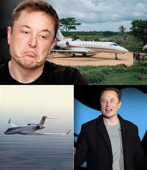 Elon Musk’s Private Jet Breaks Down in a Remote Village—What He Does
