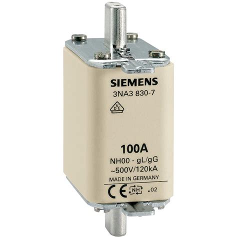 Cầu Chi Siemens 3Nw Ns2 Hpq Co Ltd Nhà Phân Phối Cầu Chì Siemens Tại