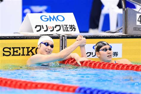 ＜第99回日本選手権水泳競技大会 4日目＞女子100メートル自由形決勝で優勝を果たした池江（撮影・河野 光希） ― スポニチ Sponichi