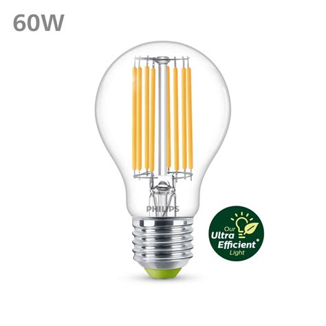 Philips Led Cla 60w A60 E27 3000k Cl Eela Srt4 Verlichting Allaz