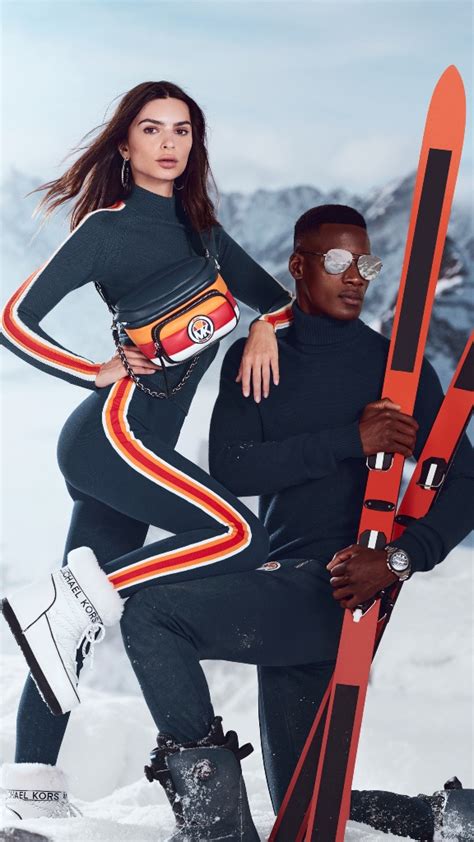 Emily Ratajkowski Stars in Michael Kors x Ellesse Collection Campaign ...
