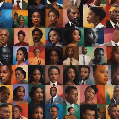 Black History Month Collage Premium Ai Generated Image