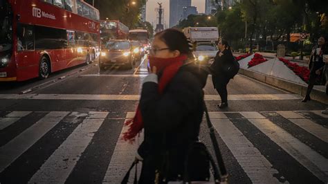 Temperatura En Cdmx Podría Descender Hasta Los 2 Grados En Las Próximas Horas