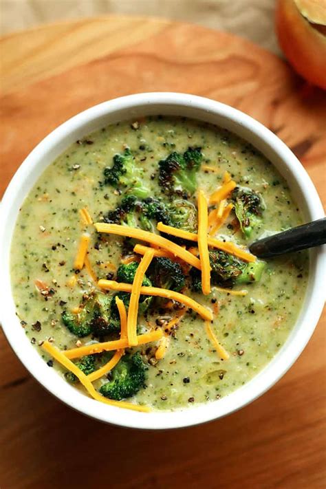 Healthy Creamy Broccoli Soup