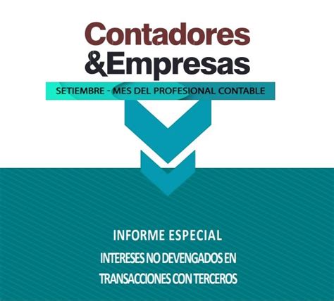 Intereses No Devengados En Transacciones Con Terceros Contadores Y