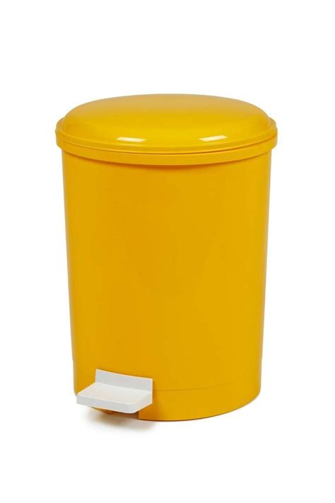 Litre Clinical Waste Bin Yellow Medical Bin Dustbin Rubbish Bin With