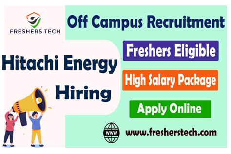 Hitachi Energy Off Campus Recruitment For Freshers Hiring Embedded