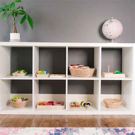 Montessori Shelves How We Set Up Our Toy Storage