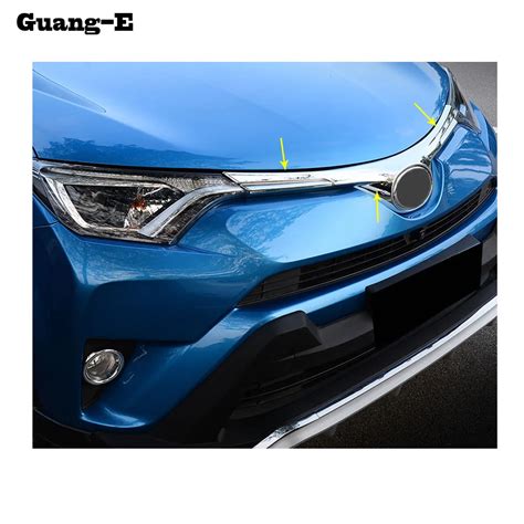 Aliexpress Buy Car Garnish ABS Chrome Front Engine Machine Grille