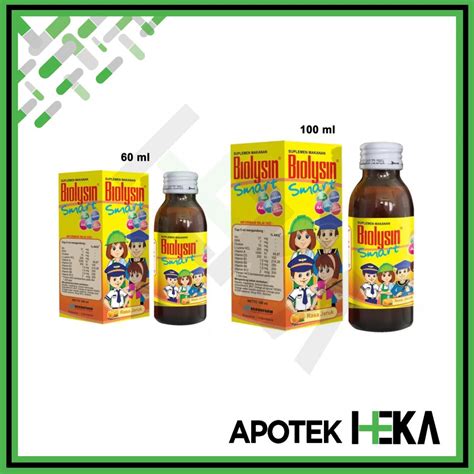 Jual Biolysin Smart Syrup Ml Ml Sirup Multivitamin Anak