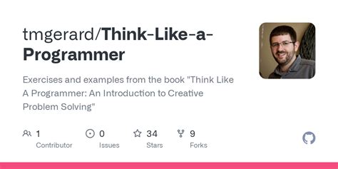 Github Tmgerard Think Like A Programmer Exercises And Examples From The Book Think Like A