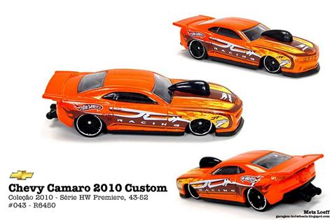 Garagem Hot Wheels Chevy Camaro Custom