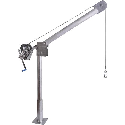 Endurance Marine Davit Deck Crane With Stainless Steel Hand Winch