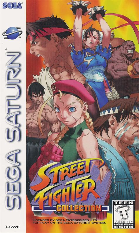 Street Fighter Collection Sega Saturn Game