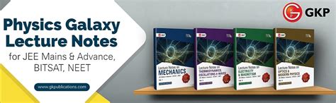 Buy Physics Galaxy Vol I Lecture Notes On Mechanics JEE Mains