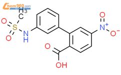 2 3 methanesulfonamido phenyl 4 nitrobenzoic acid 1261940 81 1 深圳爱拓