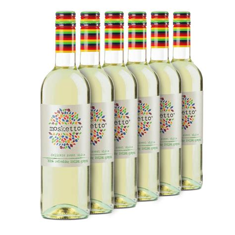 Vinho Mosketto Branco 750ml Kit 6 Unidades Submarino