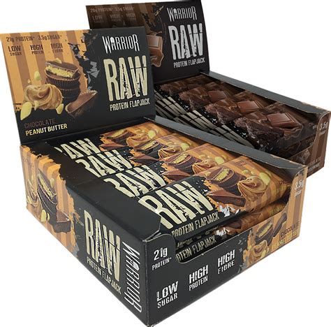 Warrior Raw Protein Flapjack 12 X 75 G Prometeus