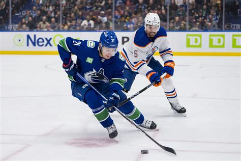 Nhl Releases Vancouver Canucks Round Two Schedule Vs Edmonton Oilers