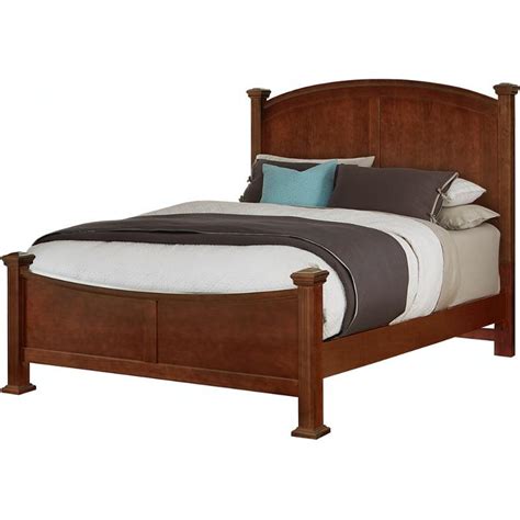 Bb28 557 Vaughan Bassett Furniture Queen Poster Bed Cherry