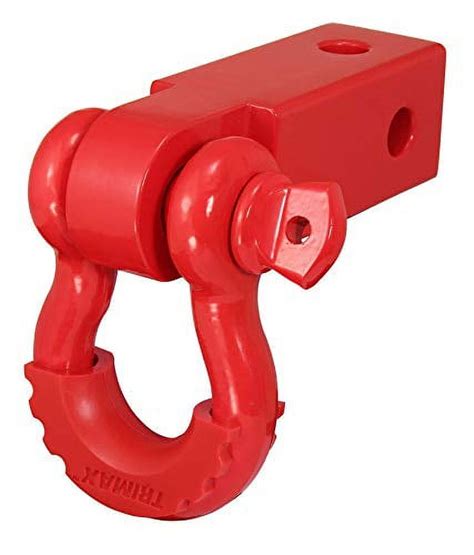 Trimax Locks Tdrrhr D Ring Receiver Hitch Red Walmart