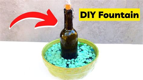 Diy Wine Bottle Fountain Youtube