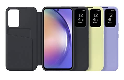 Samsung показала фирменный чехол Smart View Wallet Case для Galaxy A54