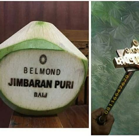 Jual Stempel Emboss Bakar Kelapa Coconut Hot Stamp Kab Gresik Grosir Tas Kulit Tokopedia