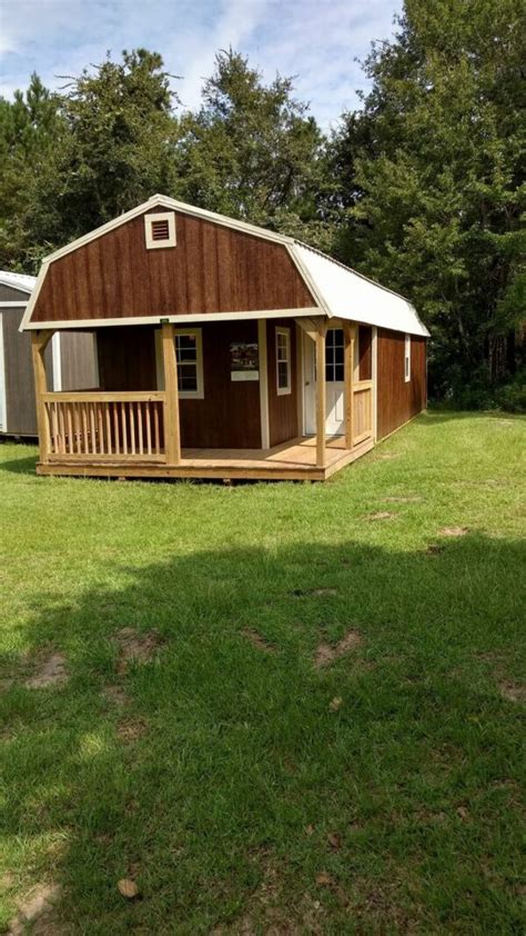 Lofted Premier Cabin Premier Portable Buildings Of Quincy