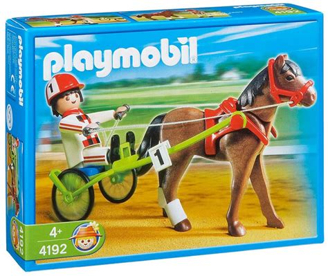 Playmobil Sports Action 4192 Pas Cher Driver Et Sulky