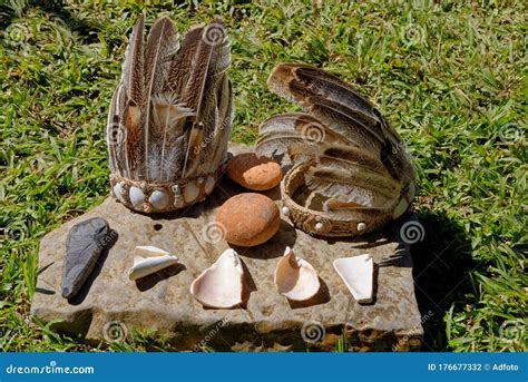 Old Native Cuban Ritual Objects Stock Photo Image Of Healing Circle