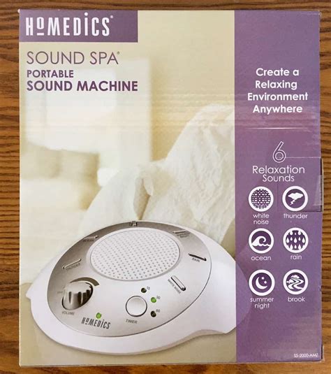 Homedics Sound Spa Portable Sound Machine Review | Sleepopolis